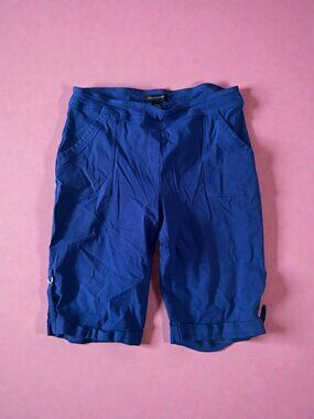 ASHLEY STEWART Blue Bermuda Shorts Size 14/16